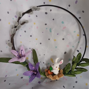 Húsvéti ajtódísz, kopogtató - ünnepi díszek, dekorációk - húsvéti díszek és dekorációk - húsvéti ajtódísz, kopogtató - Meska.hu