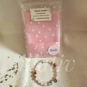 Mamám emlékére - Aromakarkötő - ékszer - karkötő - ásványkarkötő - Meska.hu Mamám emlékére - Aromakarkötő - ékszer - karkötő - ásványkarkötő - Meska.hu