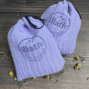 Levendula és Kamilla puha zsákban gyerekeknek 3 db mesekártyával - otthon & életmód - gyertya, illat, aroma - illatzsák - Meska.hu