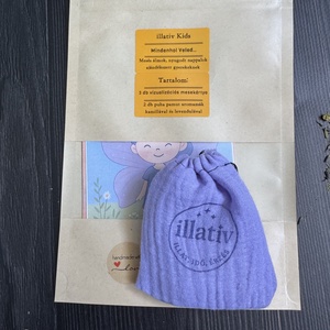 Levendula és Kamilla puha zsákban gyerekeknek 3 db mesekártyával - otthon & életmód - gyertya, illat, aroma - illatzsák - Meska.hu