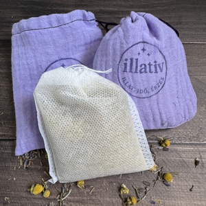 Levendula és Kamilla puha zsákban gyerekeknek 3 db mesekártyával - otthon & életmód - gyertya, illat, aroma - illatzsák - Meska.hu