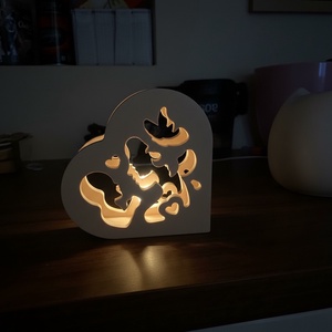 Anya-gyermek szeretetfény - otthon & életmód - dekoráció - dísztárgy - Meska.hu