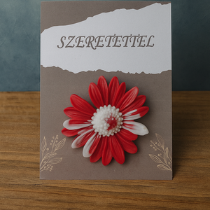 Szeretettel illatgyertya, Otthon & Életmód, Gyertya, illat, aroma, Gyertya, , MESKA