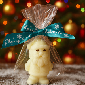 Mikulás illatgyertya, Karácsony, Karácsonyi lakásdekoráció, Karácsonyi illatgyertya, mécses, Gyertya-, mécseskészítés, MESKA