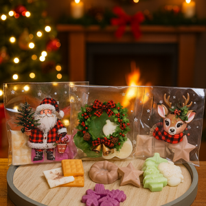 Karácsonyi mesecsomag-illatviasz, Otthon & Életmód, Gyertya, illat, aroma, Aromalámpa, Gyertya-, mécseskészítés, MESKA