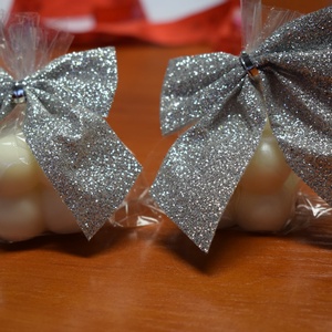 Mini habos illatgyertya - karácsony - karácsonyi lakásdekoráció - karácsonyi illatgyertya, mécses - Meska.hu