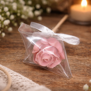 Mini rózsa-illatgyertya - otthon & életmód - gyertya, illat, aroma - gyertya - Meska.hu