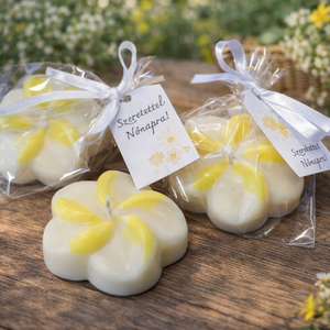 Virág formájú díszgyertya, Otthon & Életmód, Gyertya, illat, aroma, Gyertya, , MESKA