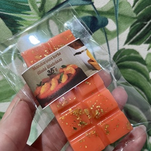 Mandarinos torta illatú törhető szójaviasz illatviasz 35 gramm, Otthon & Életmód, Gyertya, illat, aroma, Illatviasz, , MESKA