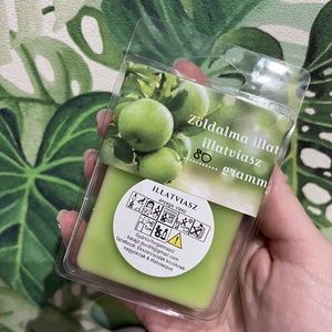 Zöldalma illatú törhető szójaviasz illatviasz 80 gramm - otthon & életmód - gyertya, illat, aroma - illatviasz - Meska.hu