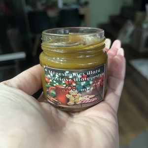 Mézeskalács illatú szójaviasz illatgyertya 106 ml, Karácsony, Karácsonyi lakásdekoráció, Karácsonyi illatgyertya, mécses, , MESKA