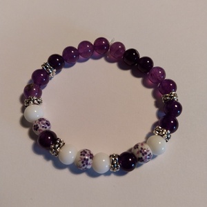 Ásvány karkötő, Ékszer, Karkötő, Ásványkarkötő, Ékszerkészítés, MESKA