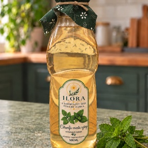Citromfű-Menta szörp - Meska.hu