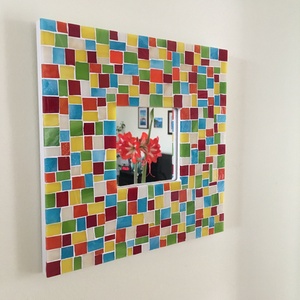 Mozaik tükör - toszkán hangulat - otthon & életmód - dekoráció - tükör - Meska.hu