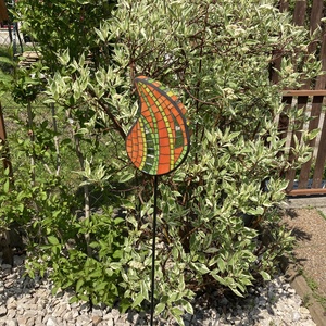 Kerti dísz, leszúrható mozaik dekoráció - tükrös, fagyálló - otthon & életmód - ház & kert - kerti dísz - Meska.hu