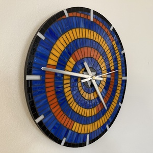 Mozaik óra - 30 cm - Meska.hu