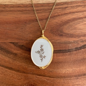 Aranyozott medál - mentett francia porcelán darabok - medál vagy nyaklánc, II, Ékszer, Nyaklánc, Medálos nyaklánc, Mozaik, Ékszerkészítés, MESKA