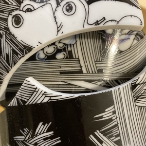 Asztali fakereszt mentett porcelán berakással, tölgyfa - otthon & életmód - vallás - kereszt - Meska.hu