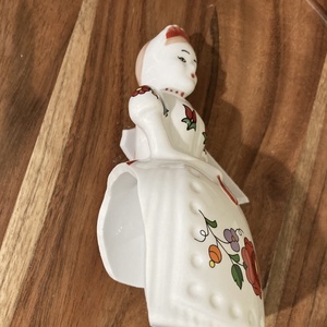 RITKA DARAB - Mentett porcelán darabok - lány, női arc medálos nyaklánc - ékszer - nyaklánc - medálos nyaklánc - Meska.hu