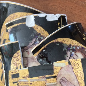 Mentett porcelán darabok - nyaklánc - csepp medálos - ékszer - nyaklánc - medálos nyaklánc - Meska.hu