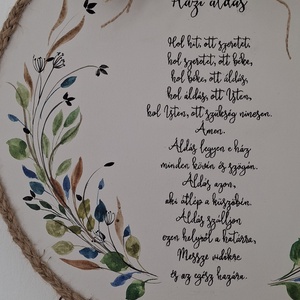 Házi áldás - otthon & életmód - dekoráció - ajtó- és ablak dekoráció - ajtódísz & kopogtató - Meska.hu