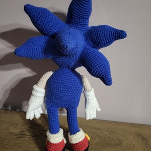 Sonic figura  - játék & sport - plüssállat & játékfigura - más figura - Meska.hu