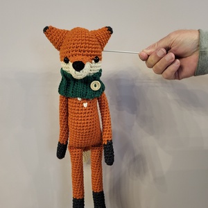 Róka figura  - játék & sport - plüssállat & játékfigura - róka - Meska.hu