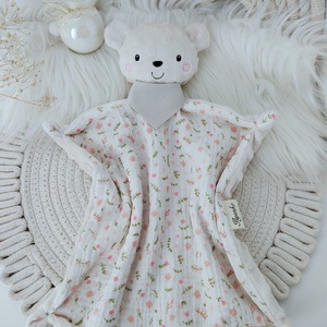 Minky/duplagéz maci rongyi, Baba - mama, Baba játékok, Szundikendő, alvóka, Hímzés, Varrás, MESKA