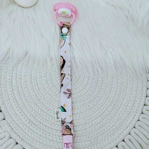 Textil cumitartó pánt.  - baba - mama - baba játékok - cumilánc - Meska.hu