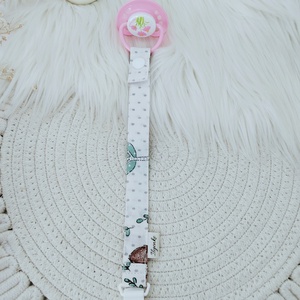 Textil cumitartó pánt.  - baba - mama - baba játékok - cumilánc - Meska.hu