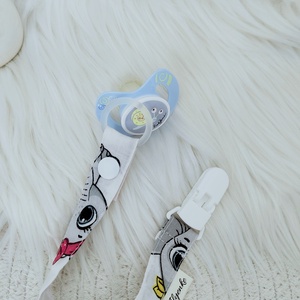 Textil cumitartó pánt.  - baba - mama - baba játékok - cumilánc - Meska.hu