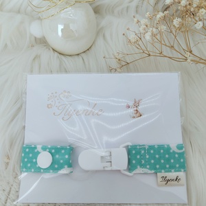 Textil cumitartó pánt. , Baba - mama, Baba játékok, Cumilánc, Varrás, MESKA