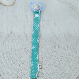 Textil cumitartó pánt.  - baba - mama - baba játékok - cumilánc - Meska.hu