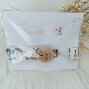 Textil cumitartó pánt.  - baba - mama - baba játékok - cumilánc - Meska.hu