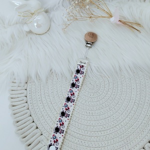 Textil cumitartó pánt.  - baba - mama - baba játékok - cumilánc - Meska.hu