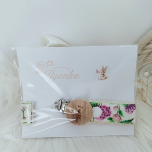 Textil cumitartó pánt.  - baba - mama - baba játékok - cumilánc - Meska.hu