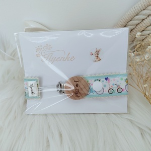 Textil cumitartó pánt.  - baba - mama - baba játékok - cumilánc - Meska.hu