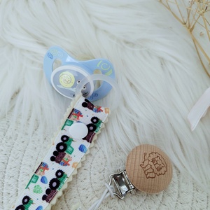 Textil cumitartó pánt.  - baba - mama - baba játékok - cumilánc - Meska.hu