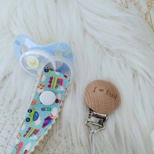 Textil cumitartó pánt. , Baba - mama, Baba játékok, Cumilánc, Varrás, MESKA