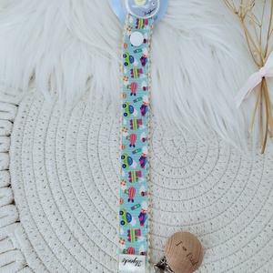 Textil cumitartó pánt.  - baba - mama - baba játékok - cumilánc - Meska.hu