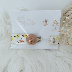 Textil cumitartó pánt.  - baba - mama - baba játékok - cumilánc - Meska.hu