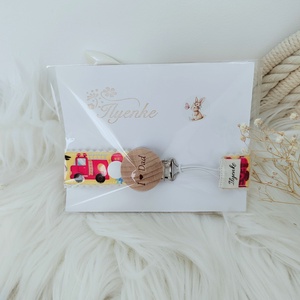 Textil cumitartó pánt. , Baba - mama, Baba játékok, Cumilánc, Varrás, MESKA