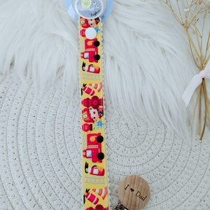 Textil cumitartó pánt.  - baba - mama - baba játékok - cumilánc - Meska.hu