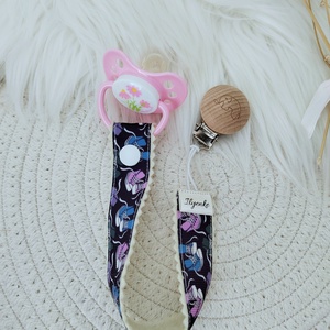 Textil cumitartó pánt. , Baba - mama, Baba játékok, Cumilánc, Varrás, MESKA