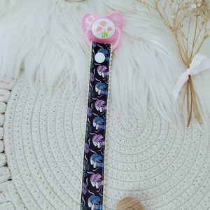 Textil cumitartó pánt.  - baba - mama - baba játékok - cumilánc - Meska.hu