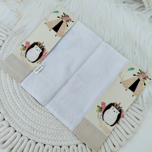 Két rétegű kiskönyv borító  - baba - mama - babaemlékek - egészségügyi kiskönyv borító - Meska.hu