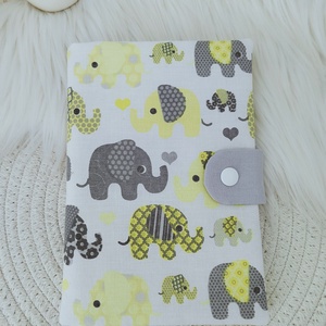 Bélelt, patentos kiskönyv boritó  - baba - mama - babaemlékek - egészségügyi kiskönyv borító - Meska.hu