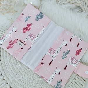 Bélelt, patentos kiskönyv boritó  - baba - mama - babaemlékek - egészségügyi kiskönyv borító - Meska.hu