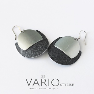 EB VARIO STYLISH Granite fülbevaló  - ékszer - fülbevaló - lógó fülbevaló - Meska.hu