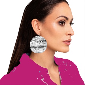 Rustic Silver Fülbevaló - Meska.hu